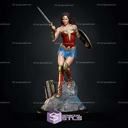 Wonder Woman Attack 3D Printer Files