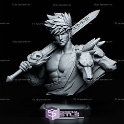 Zagreus Hades Bust 143mm 3D Printer Files