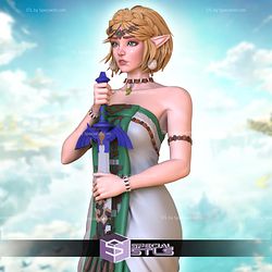 Zelda Tears Of The Kingdom 190mm 3D Printer Files