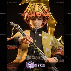 Zenitsu Stand and Close Eye 3D Printer Files