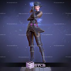 Zoey 180mm Kpop Demon Hunter 3D Printer Files