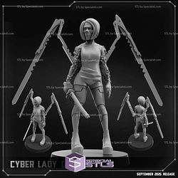 September 2025 Cyberpunk PapSikels Miniatures