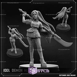 September 2025 Cyberpunk PapSikels Miniatures