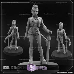 September 2025 Cyberpunk PapSikels Miniatures