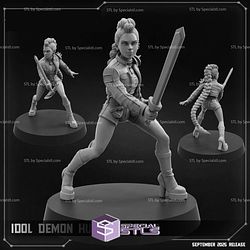 September 2025 Cyberpunk PapSikels Miniatures