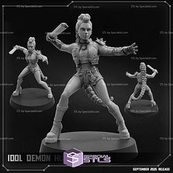 September 2025 Cyberpunk PapSikels Miniatures