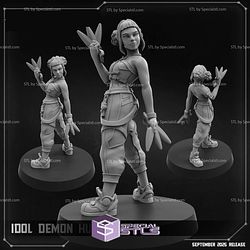 September 2025 Cyberpunk PapSikels Miniatures