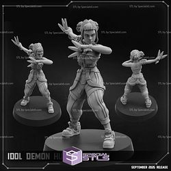 September 2025 Cyberpunk PapSikels Miniatures