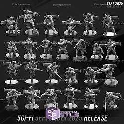 September 2025 Scifi Kyoushuneko Miniatures