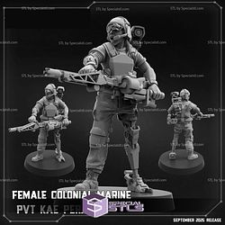 September 2025 Scifi PapSikels Miniatures