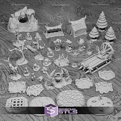 September 2025 Set 134 Snow Orcs Epic Miniatures