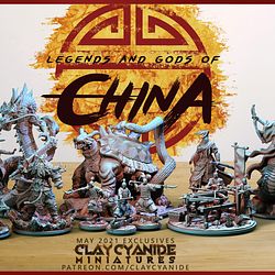 May 2021 Clay Cyanide Miniatures