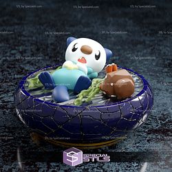 Basic Pokemon Collection Oshawott in a pot