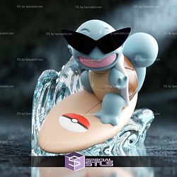 Basic Pokemon Collection Surf Squirtle