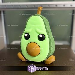 Basic STL Collection Anxious Avacado Container