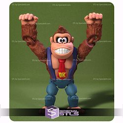 Basic STL Collection Flexi Donkey Kong Bananza