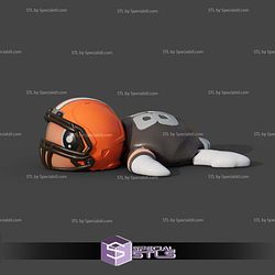 Basic STL Collection Football Turtle Cleveland Browns