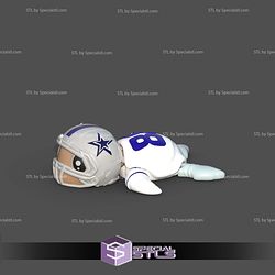 Basic STL Collection Football Turtle Dallas Cowboys