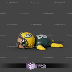 Basic STL Collection Football Turtle Green Bay Packers