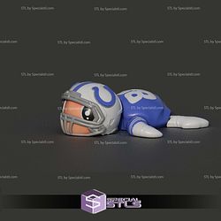Basic STL Collection Football Turtle Indianapolis Colts