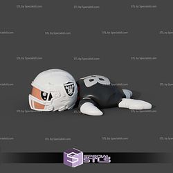 Basic STL Collection Football Turtle Las Vegas Raiders