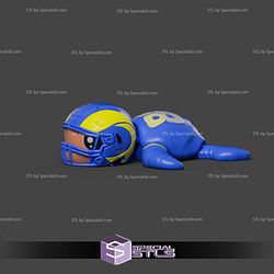 Basic STL Collection Football Turtle Los Angeles Rams