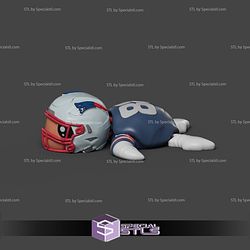 Basic STL Collection Football Turtle New England Patriots