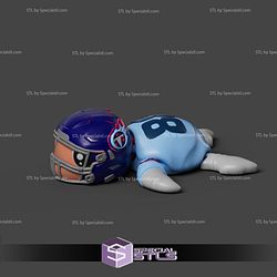 Basic STL Collection Football Turtle Tennessee Titans
