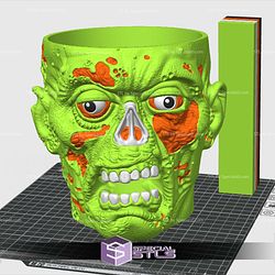 Basic STL Collection Zombie Bowl