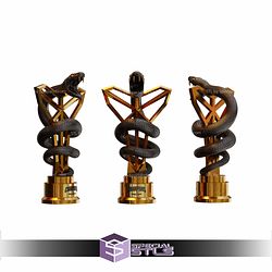 Basic STL Files Kobe Mamba League Trophy