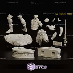 Conan the Barbarian Standalone STL Files