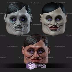 Cosplay STL Files Alien Dandadan Serpio Mask