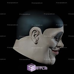 Cosplay STL Files Alien Dandadan Serpio Mask