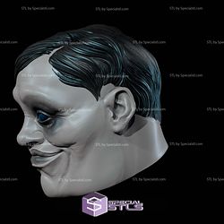 Cosplay STL Files Alien Dandadan Serpio Mask