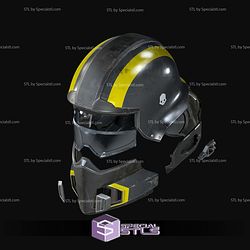 Cosplay STL Files B-01 Tactical Helmet Remastered