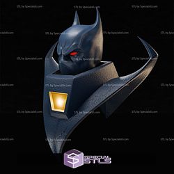 Cosplay STL Files Batman Knightfall Cowl