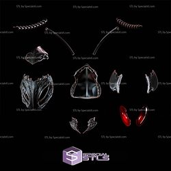 Cosplay STL Files Beru Helmet