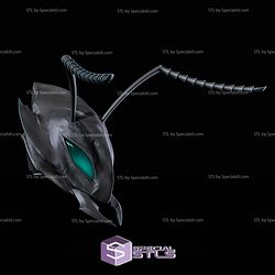 Cosplay STL Files Beru Helmet