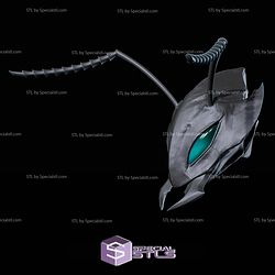 Cosplay STL Files Beru Helmet