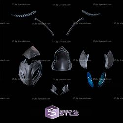 Cosplay STL Files Beru Helmet