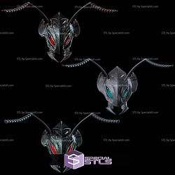 Cosplay STL Files Beru Helmet