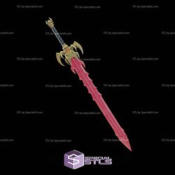 Cosplay STL Files Blade Sword Marvel Rivals