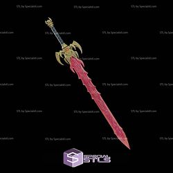 Cosplay STL Files Blade Sword Marvel Rivals