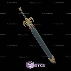 Cosplay STL Files Blade Sword Marvel Rivals