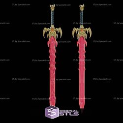 Cosplay STL Files Blade Sword Marvel Rivals