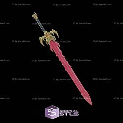 Cosplay STL Files Blade Sword Marvel Rivals