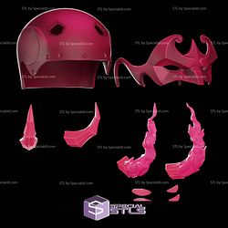 Cosplay STL Files Daredevil Marvel Rivals Helmet