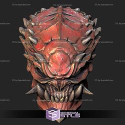 Cosplay STL Files Demon Predator Mask