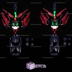 Cosplay STL Files Gundam Epyon Helmet