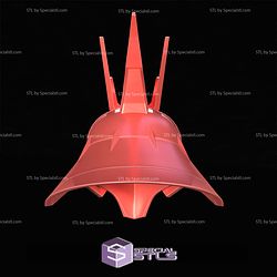 Cosplay STL Files Gundam MSN-04 Sazabi Helmet